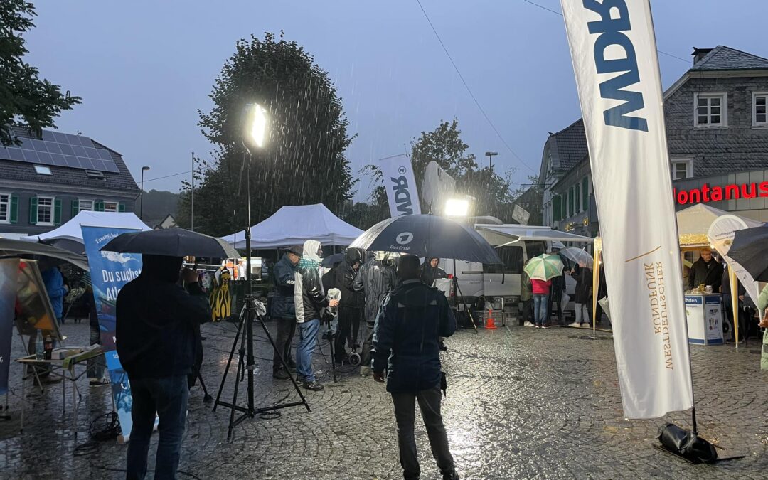 Beim WDR in Hückeswagen